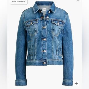 NWOT J. Crew Classic Jean Jacket